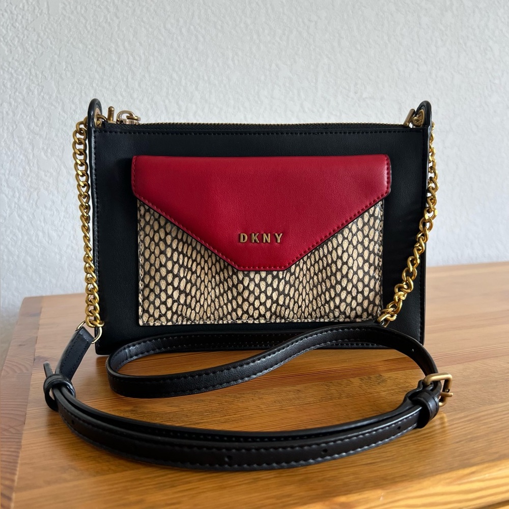 DKNY Alexa Top Zip Crossbody